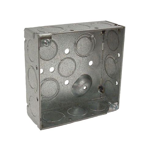 4 model metal box price|4 inch square box.